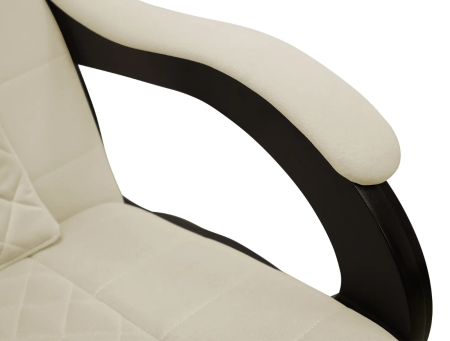 Массажное кресло качалка с пуфиком FUJIMO SAKURA PLUS F2005 FVXP Ваниль (Sakura 4)