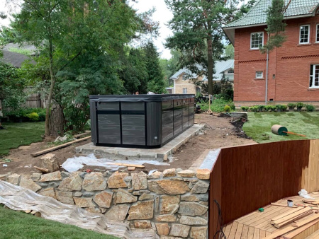 Плавательный спа бассейн Mexda WS-S06B-T