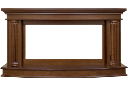 Каминокомплект Rome - Каштан с очагом Vision 42 LOG LED