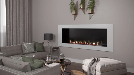 Встраиваемый биокамин Firezo Dipinto White 1600